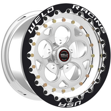 Load image into Gallery viewer, Weld Magnum III 15x10 / 5x4.5 BP / 3.5in. BS Black Wheel - Black Single Beadlock MT
