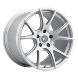 Forgestar CF5V 20x9.5 / 5x112 / ET0 / 66.56 HB - Gloss Silver - Non-BL Wheel