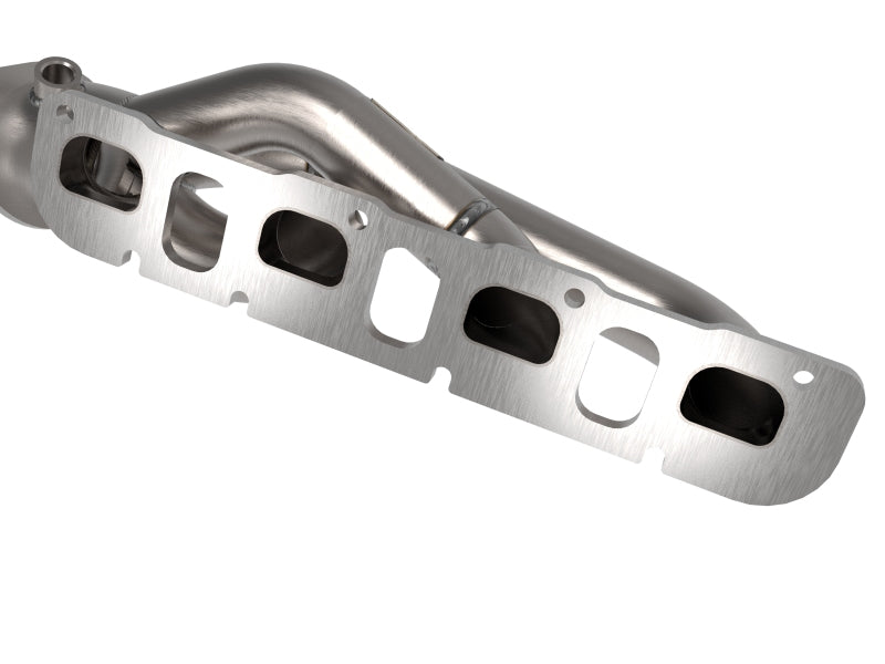 aFe 21-22 Jeep Wrangler 392 Twisted Steel Header 1-7/8 IN to 2-3/4 IN 304 w/ Raw Finish