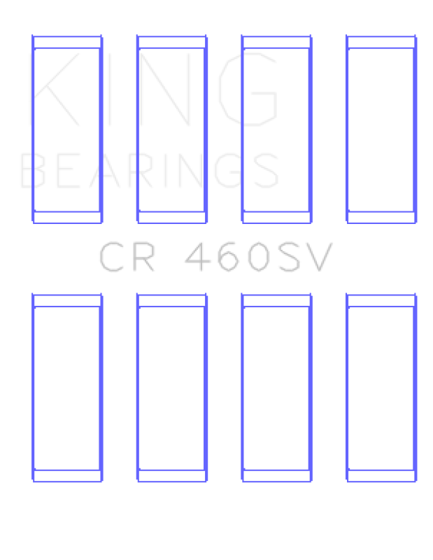 King Engine Bearings Audi/VW 1.9L/2.0L TDI Diesel Connecting Rod Bearings Set Size +0.50mm