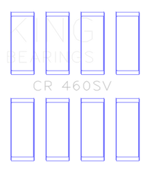 King Engine Bearings Audi/VW 1.9L/2.0L TDI Diesel Connecting Rod Bearings Set - Size +0.75mm