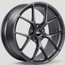 BBS FI-R 21x10 / 5x112 / ET22 / 82mm PFS Required - Satin Dark Silver Wheel