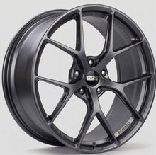 Load image into Gallery viewer, BBS FI-R 21x11 / 5x112 / ET24 / 82mm PFS Required - Satin Dark Silver Wheel