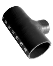 Load image into Gallery viewer, Turbosmart Hose Tee 2.50in ID 1.5in Spout - Black