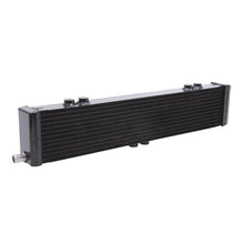 Load image into Gallery viewer, Edelbrock Heat Exchanger Single Pass Dual Row 22 000 Btu/Hr 26 5In W X 5In H X 2 62In D Black