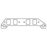Cometic  GM Gen-V/VI BB V8 .125in Fiber Intake Mani Gskt Set-2.460in x 1.860in Rect. Ports