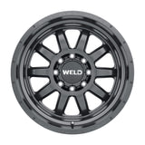 Weld Off-Road W101 20X9.0 Stealth 8X165.1 ET00 BS5.00 Satin Black 125.1