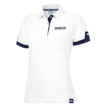 Load image into Gallery viewer, Sparco Polo Lady Corporate MED White