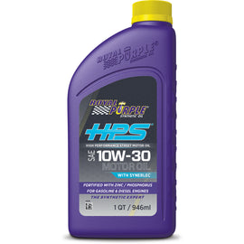 Royal Purple HPS Synthetic High Performance Street 10W30 Motor Oil - 1 Quart