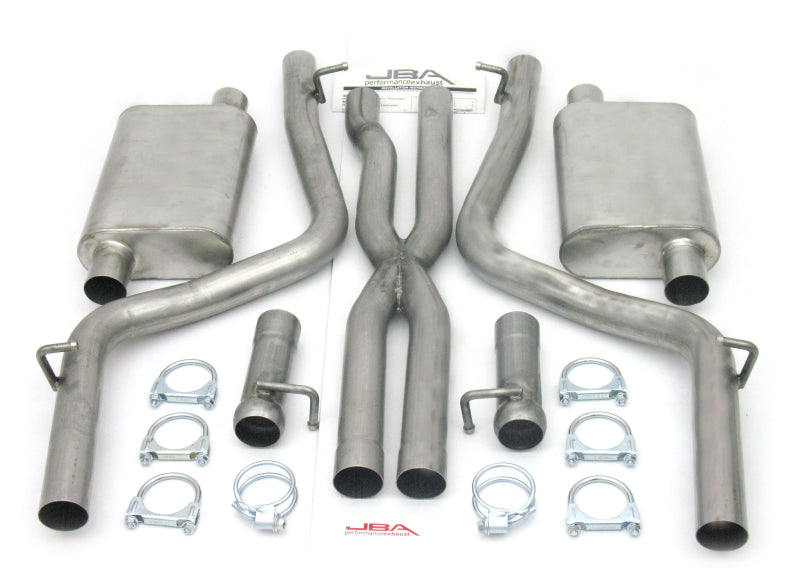 JBA 08-14 Dodge Challenger 5.7L 409SS Dual Rear Exit Cat-Back Exhaust