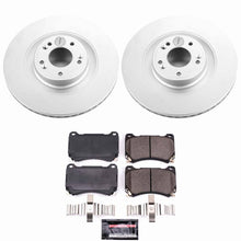 Load image into Gallery viewer, Power Stop 2011 Hyundai Equus Front Z23 Coated Brake Kit