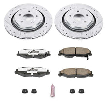 Load image into Gallery viewer, Power Stop 06-09 Cadillac XLR Rear Z26 Street Warrior Brake Kit