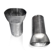 Load image into Gallery viewer, Stainless Works 2 Way Collector - 2in Inlets 3in Single Outlet