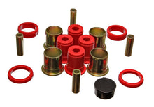 Load image into Gallery viewer, Energy Suspension Control Arm Bushing Uppers Only - Red