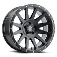 Load image into Gallery viewer, ICON Compression 20x10 6x5.5 -19mm Offset 4.75inBS Satin Black Wheel