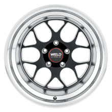 Load image into Gallery viewer, Weld Solana Street 18x9 / 5x114.3 / 6.14 BS / 72.56 HB - Gloss Black Milled - Non-BL Wheel