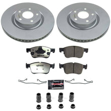 Load image into Gallery viewer, Power Stop 21-26 Ford Bronco Sport Front Z36 Coated Truck &amp; Tow Brake Kit