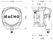 Load image into Gallery viewer, ARB NACHO Quatro Combo 4in. Offroad LED Light - Pair