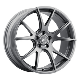 Forgestar CF5V 18x12 / 5x120.65 / ET50 / 70.3 HB - Gloss Anthracite - Non-BL Wheel