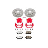 Power Stop 04-08 Chevrolet Malibu Front Z26 Street Warrior Brake Kit w/Calipers