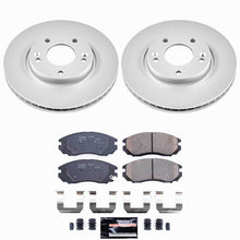 Load image into Gallery viewer, Power Stop 04-06 Hyundai Tiburon Front Z23 Coated Brake Kit