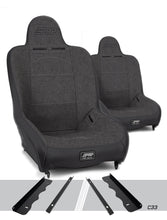 Load image into Gallery viewer, PRP Premier High Back Suspension Seats Kit for 95-01 Jeep Cherokee XJ (Pair) - Gray