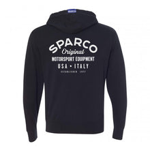 Load image into Gallery viewer, Sparco Sweatshirt ZIP Garage BLK - Medium