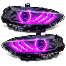 Load image into Gallery viewer, Oracle Lighting 18-23 Ford Mustang Dynamic ColorSHIFT LED Headlights - Black Series NO RETURNS
