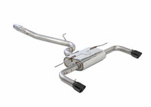 Load image into Gallery viewer, AWE Tuning Audi 8V A3 Touring Edition Exhaust - Dual Outlet Diamond Black 90 mm Tips