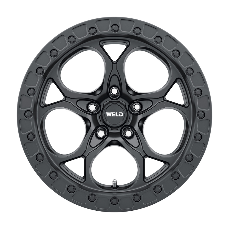 Weld Ledge 20x10 / 5x127 / 4.75 BS / 71.5 HB - Satin Black - Non-BL Wheel
