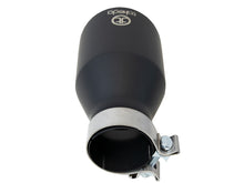 Load image into Gallery viewer, aFe Takeda Universal Exhaust Tip 3 IN Inlet x 5 IN Outlet x 9 IN L- Black
