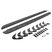Load image into Gallery viewer, Go Rhino 14-18 GMC Sierra 1500 CC 4DR RB10 Slim Running Boards Kit (Incl. Brackets) - Bedliner Coat