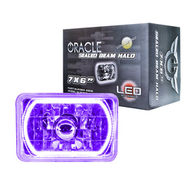 Oracle Pre-Installed Lights 7x6 IN. Sealed Beam - UV/Purple Halo NO RETURNS