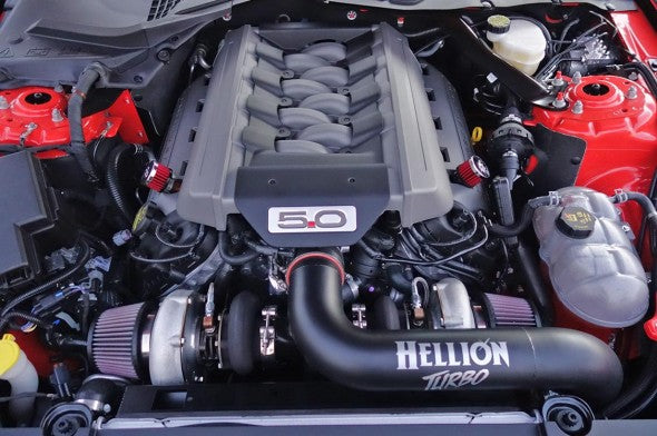 Hellion 2015-2017 Ford Mustang GT Top Mount Twin Turbo System