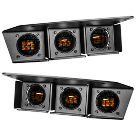 Oracle High 21-22 Ford Bronco Triple LED Fog Light kit for Steel Bumper NO RETURNS