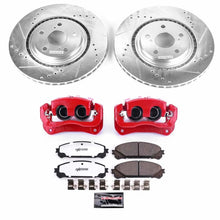 Load image into Gallery viewer, Power Stop 08-13 Toyota Highl&amp;er Front Z36 Truck &amp; Tow Kit w/Cals