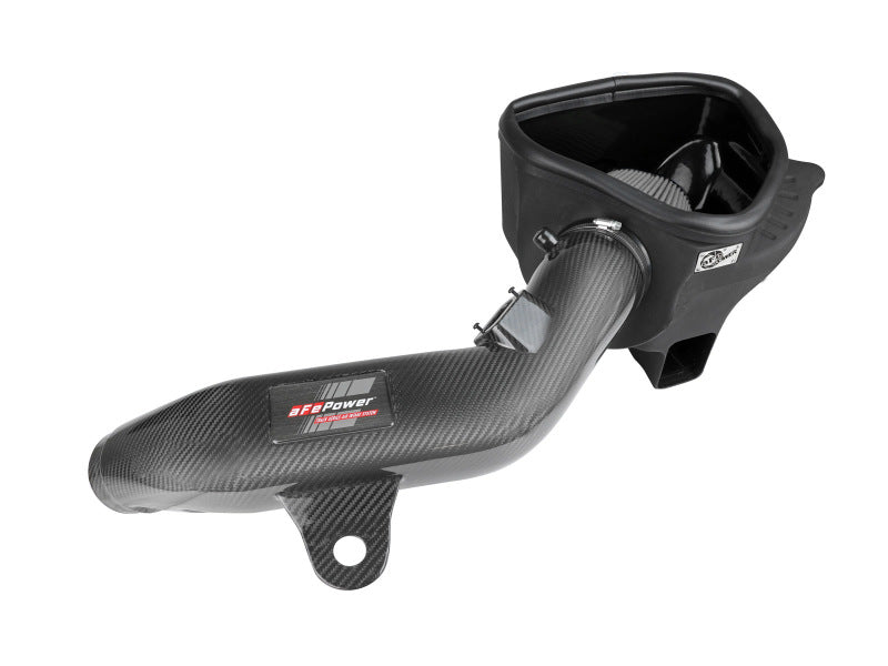 aFe Track Series Carbon Fiber Intake w/Pro DRY S Filter BMW M2 (F87) 16-18 L6-3.0L (t) N55