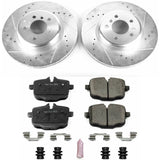 Power Stop 11-16 BMW 550i Rear Z23 Evolution Sport Brake Kit