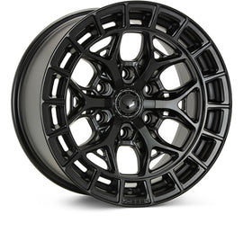 Vossen HFX-1 17x8.5in / 6x130 BP / ET35 / 84.1 CB - Satin Black Wheel