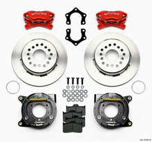 Load image into Gallery viewer, Wilwood Forged Dynalite P/S Park Brake Kit Red Mopar/Dana 2.50in Off w/Snap Ring Bearing