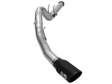 Load image into Gallery viewer, aFe MACHForce XP Exhaust 5in DPF-Back Stainless Steel Exht 2015 Ford Turbo Diesel V8 6.7L Black Tip