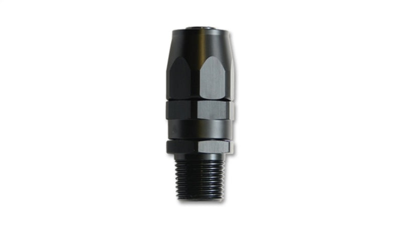 Vibrant -6AN Male NPT Straight Hose End Fitting - 1/4in NPT