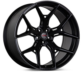 Vossen HF5 - 22x9.5 - ET15 - 5x112 - 66.56 - Deep - SB - Satin Black Wheel