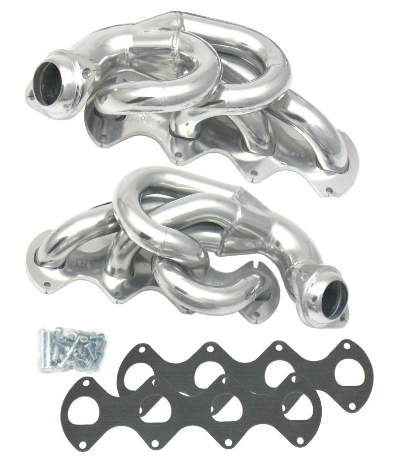 JBA 05-10 Ford Mustang 4.6L 3V 1-5/8in Primary Silver Ctd Cat4Ward Header