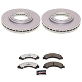 Power Stop 16-23 Chevrolet LCF 3500 Front Z36 Coated Truck & Tow Brake Kit