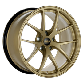 BBS RI-A 19x12 5x130 ET61 CB71.6 Gold Wheel -82mm PFS/Clip Required