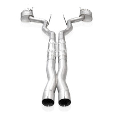 Load image into Gallery viewer, Stainless Works 2024 Mustang GT Catback Quad Tips Redline Sound X-Pipe Factory Connect Exhaust