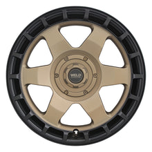 Load image into Gallery viewer, Weld Off-Road Ridge 20x9 - 8x165.1 BP - ET0 - 125.1mm CB - Satin Bronze Wheel (Black Ring)
