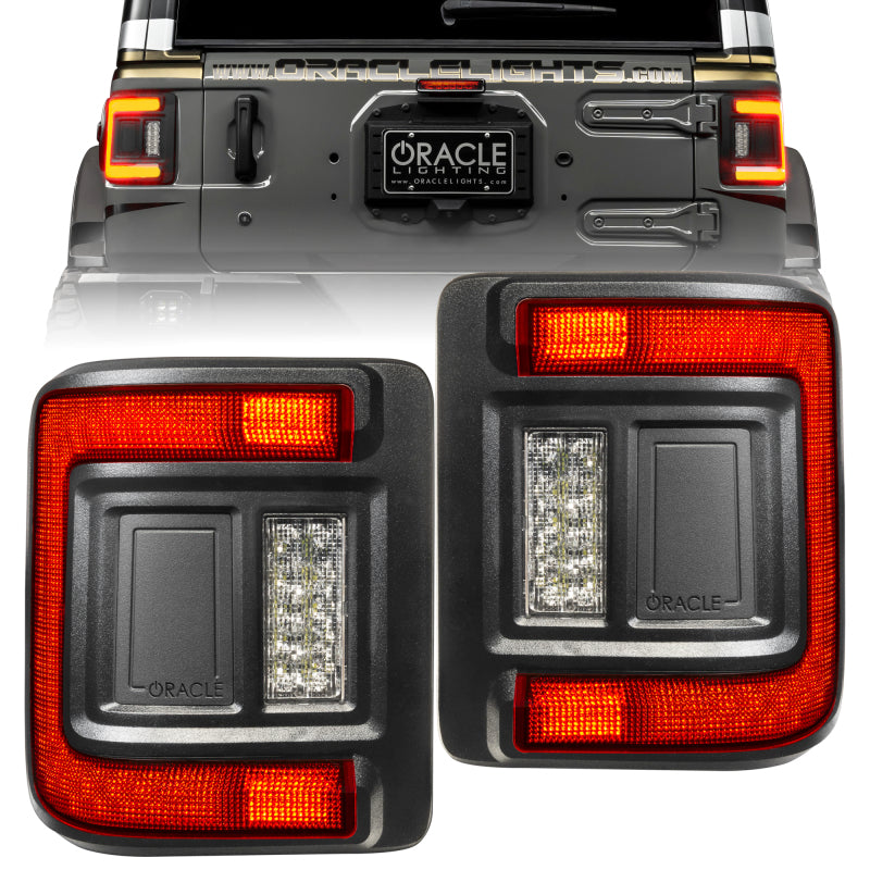 Oracle 2018+ Jeep Wrangler Rubicon/Sport LED Flush Mount Tail Light - Tinted NO RETURNS