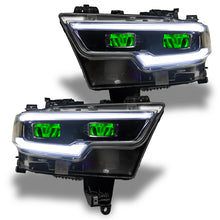 Load image into Gallery viewer, Oracle 19-21 RAM 1500 RGB Headlight Demon Eye Kit - LED Projector - w/o Controller NO RETURNS